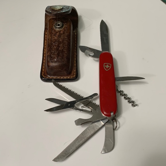 Swiss army knife Kitchen Vintage Swiss Army Knives With Nine Tools Poshmark